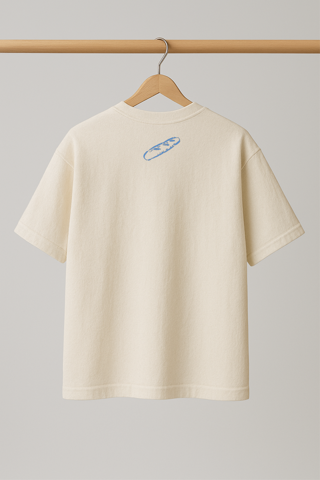 ZIAA "Sunny Days Picnic Club" graphic t-shirt with illustration of a bread, white color base with blue graphic